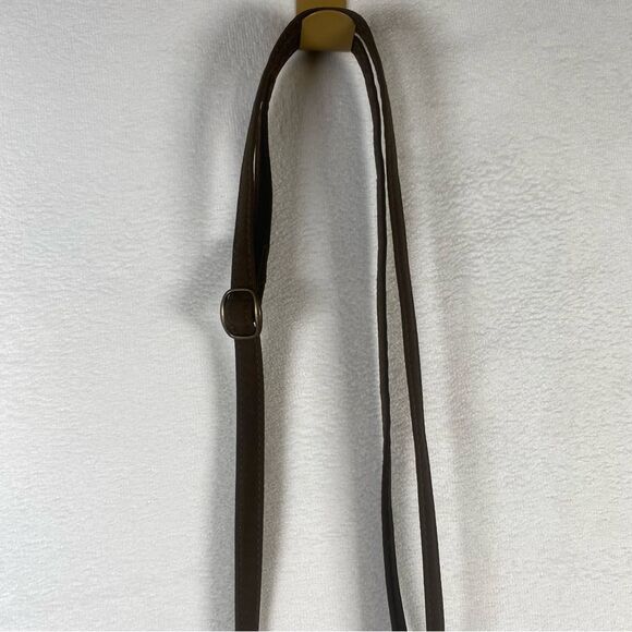 Ameribag Healthy Back Bag Brown Nylon Mini Sling Bag - Picture 11 of 11